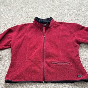 Alps fleece zip up jacket